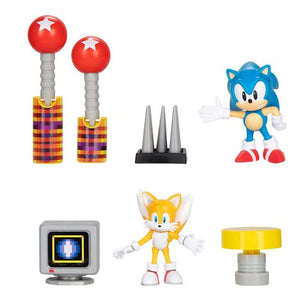 Sonic the Hedgehog 30th Anniversary 2 1/2-Inch Figure Diorama Set