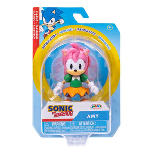 Sonic the Hedgehog Amy Rose 2 1/2 Inch Wave 7 Action Figure