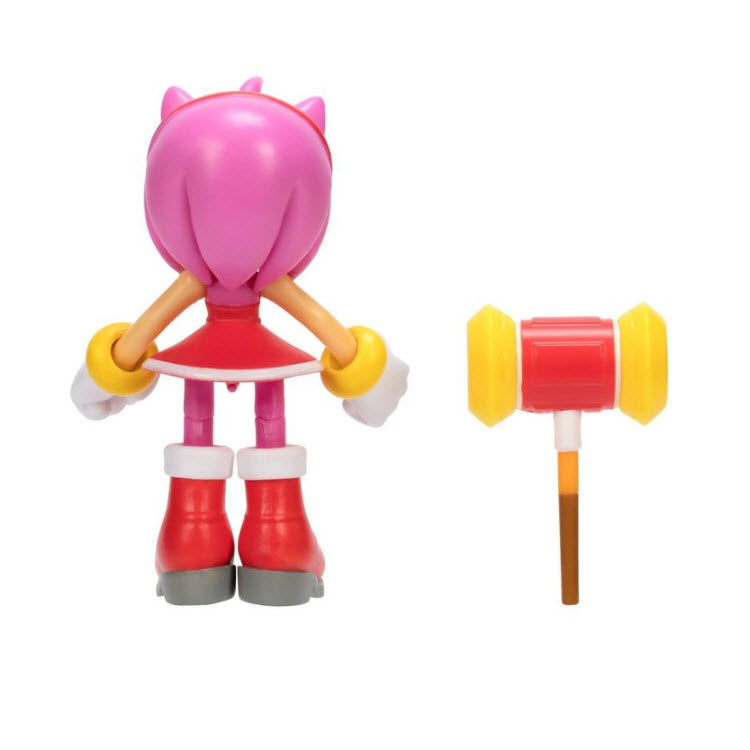 Sonic the Hedgehog Amy Rose 4 Inch Wave 6 Action Figure Insert Coin Toys Sonic the Hedgehog Amy Rose 4 Inch Wave 6 Action Figure Insert Coin Toys