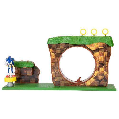 Sonic the Hedgehog Green Hill Zone Playset