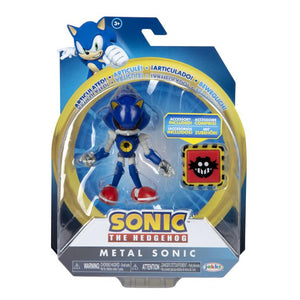 Sonic the Hedgehog Metal Sonic 4 Inch Wave 4.5 Action Figure