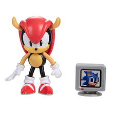 Load image into Gallery viewer, Sonic the Hedgehog Mighty the Armadillo 4 Inch Wave 5 Action Figure