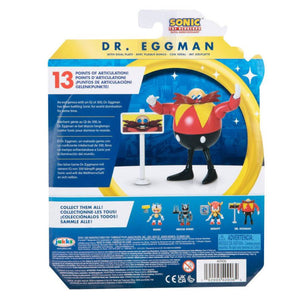 Sonic the Hedgehog Doctor Ivo Eggman Robotnik 4 Inch Wave 5 Action Figure