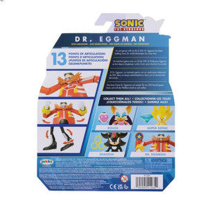 Sonic the Hedgehog Doctor Ivo Eggman Robotnik 4 Inch Wave 8 Action Figure
