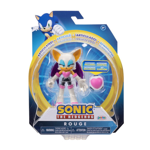 Sonic the Hedgehog Rouge the Bat 4 Inch Wave 8 Action Figure