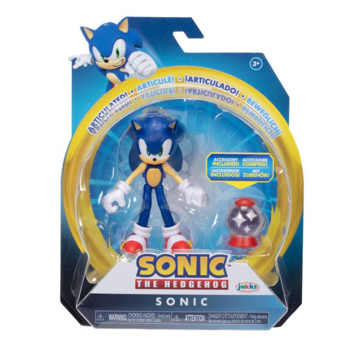 Sonic the Hedgehog Sonic 4 Inch Wave 7 Action Figure