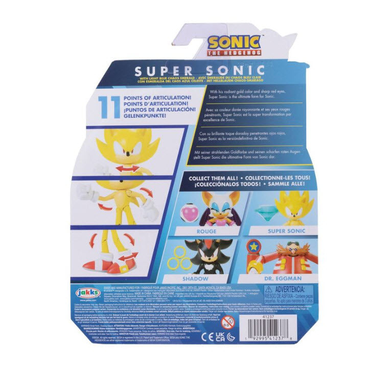 Shadow - Sonic X - Chaos Emeralds - Toy Island Action Figure