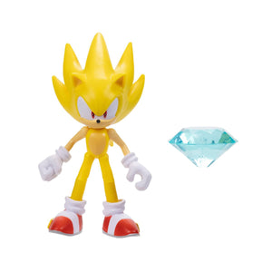 Sonic the Hedgehog Super Sonic 4 Inch Wave 8 Action Figure