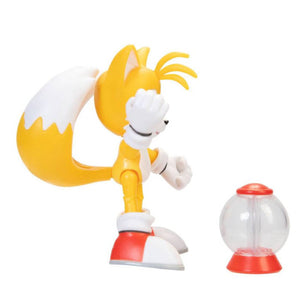 Sonic the Hedgehog Tails 4 Inch Wave 4.5 Action Figure
