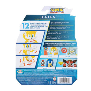 Sonic the Hedgehog Tails 4 Inch Wave 7 Action Figure