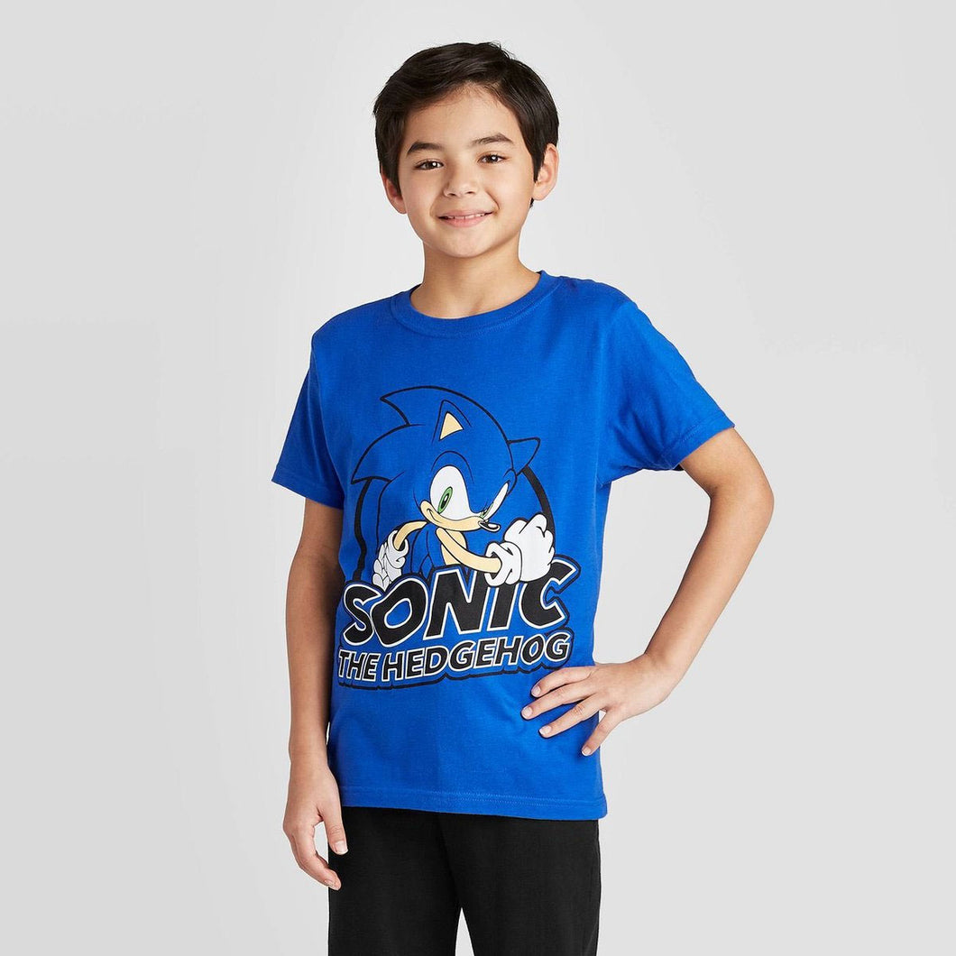 Sonic the Hedgehog Blue Boys' T-Shirt
