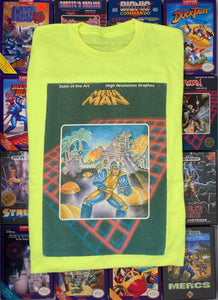 Mega Man (NES Box Art) T-Shirt