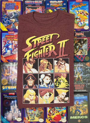 Street Fighter II (Player Select) T-Shirt